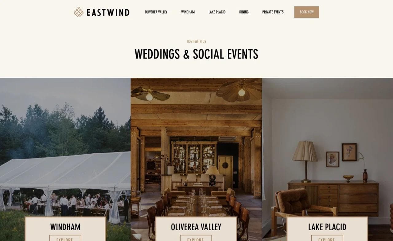 Eastwind Hotels wedding destinations