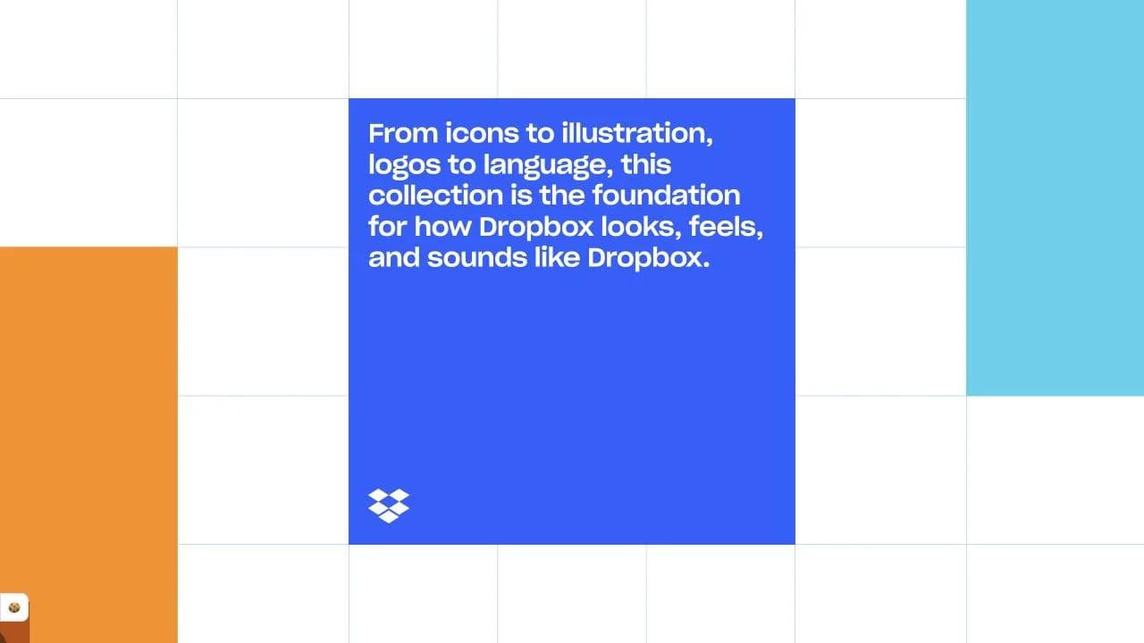 Dropbox brand system navigation