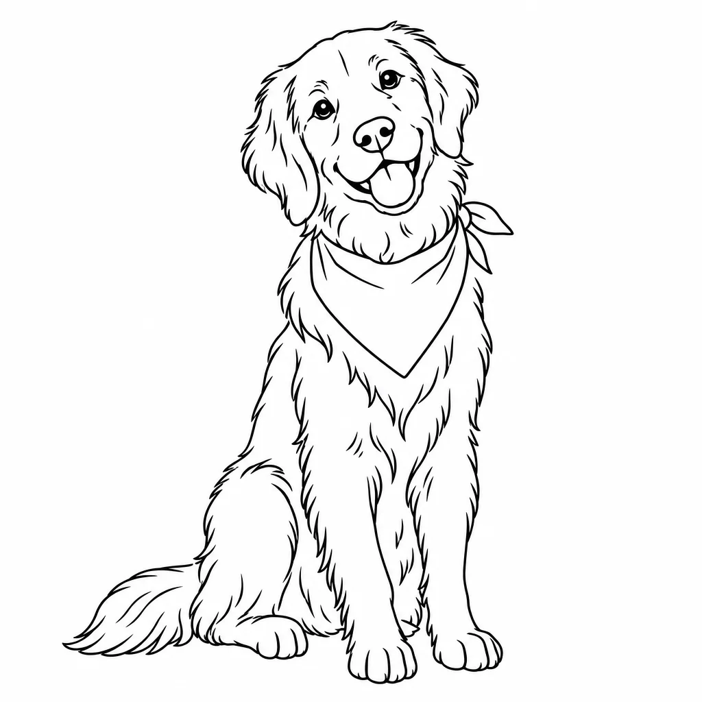 Line art example made with Moda