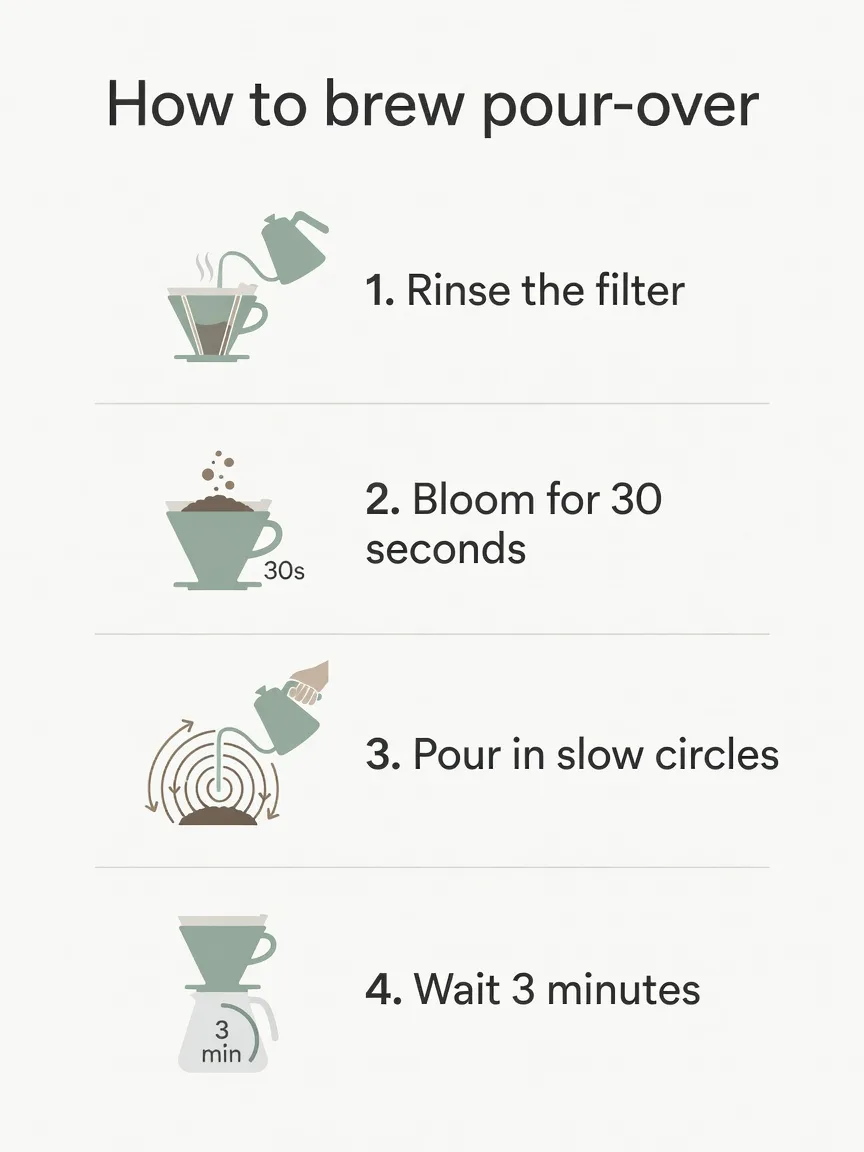 Grok Imagine output for the infographic with steps prompt