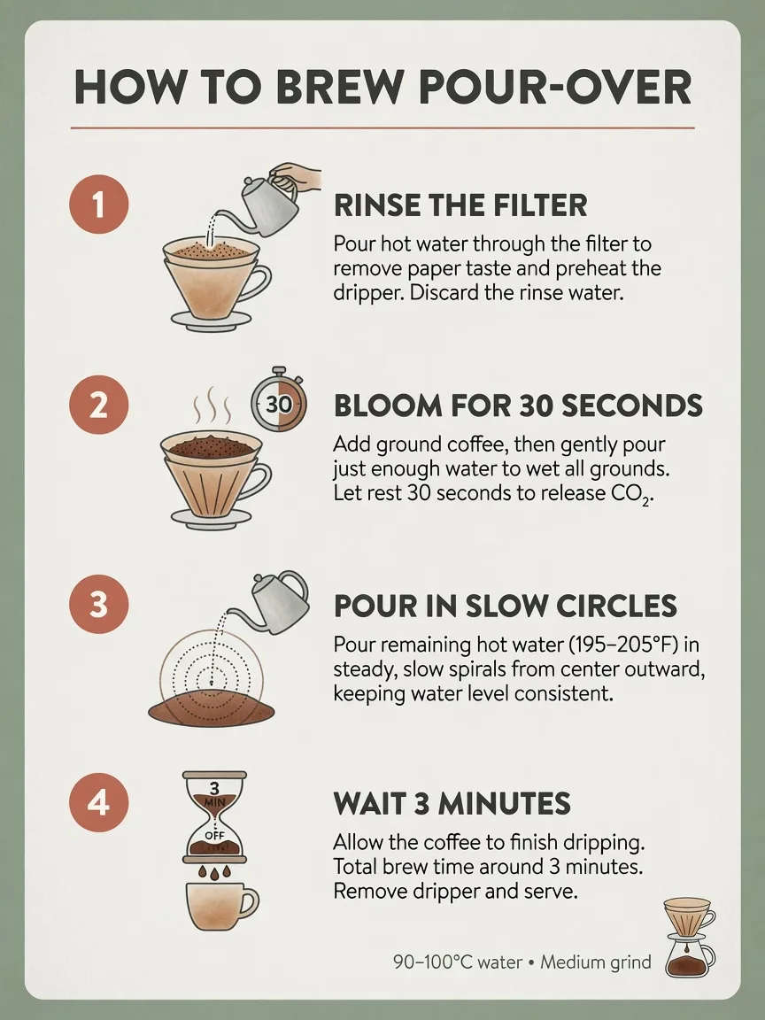 Grok Imagine Pro output for the infographic with steps prompt
